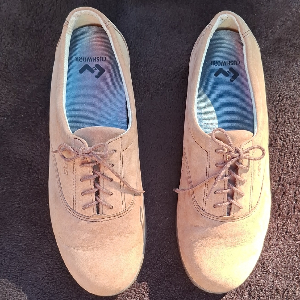 Tan SAS Lace-Up Shoes